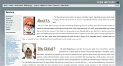 Desktop Screenshot of globalsikhstudies.net