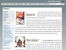 Tablet Screenshot of globalsikhstudies.net